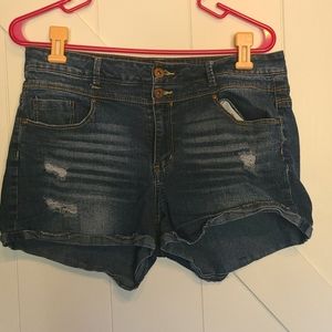 Jean shorts